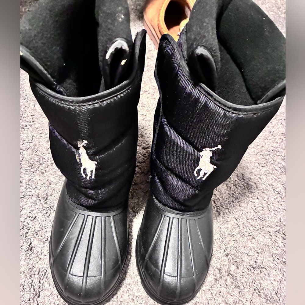 Black Ralph Lauren (Polo) Snow Boots
